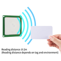 Módulo Lector/Escritor de Etiquetas RFID UHF con Antena de Cerámica de Tamaño Pequeño, Integración de Software SDK y Demostración Gratuitos