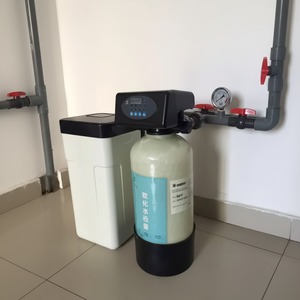 Système adoucisseur d'eau domestique automatique compact pour l'élimination de l'eau dure dans les maisons, appartements et cuisines - Product Image 3