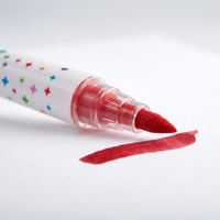 Marqueur d'art à l'aquarelle effaçable, thermosensible, écologique, 12 couleurs pour le dessin des enfants