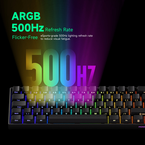 <span class=keywords><strong>Clavier</strong></span> de jeu magnétique AKKO FUN60 Pro ST noir, disposition <span class=keywords><strong>ISO</strong></span>, <span class=keywords><strong>clavier</strong></span> mécanique OEM 60 %, taux de polling 8K – Offre spéciale Brésil - Product Image 5