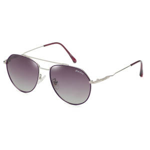 Gafas de Sol de Piloto Grises para Mujer, Lentes Polarizadas TAC UV400 Antideslumbrantes, Montura Metálica 2321 - Product Image 2