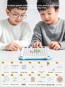 Nuovo Set di Scacchi Gobang Portatile con AI per <span class=keywords><strong>Ragazzi</strong></span>, Gioco da Tavolo Strategico Educativo Ricaricabile con Display Digitale, Età 3+ - Product Image 3