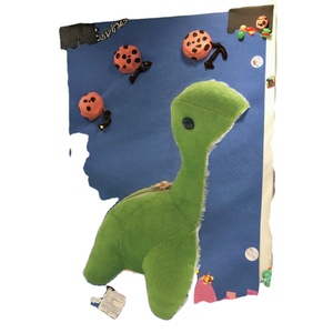 Leggende dell'apice 20cm Nessie peluche imbottito figura da collezione di pasqua Idea regalo piena di cotone PP - Product Image 3