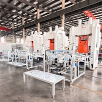 Machine de fabrication de boîtes à lunch, de plateaux et de contenants alimentaires en aluminium certifiée professionnellement