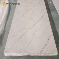 Mejor precio PVC Mármol Panel Tablero Cocina Azulejos UV Mable Hoja