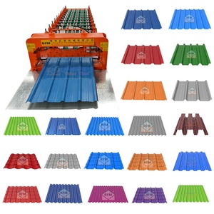 건축 자재 기계 Ibr 지붕 시트 골판지 철 루핑 아연 시트 만들기 기계 지붕 시트 롤 성형 기계 - Product Image 1