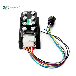 Nieuw Accuair VU4 1/4 NPT messing 4-weg magneetventielblok <span class=keywords><strong>manifold</strong></span> voor retrofit/upgrade - Product Image 2