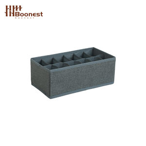 Boîte de rangement pliable pour la maison, 6 compartiments, organisateur pour sous-vêtements, chaussettes, <span class=keywords><strong>soutien</strong></span>-<span class=keywords><strong>gorge</strong></span>, culottes, boîte de rangement pour armoire - Product Image 1