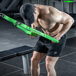 Dây tập thể dục LS3136, tay cầm bằng neoprene chống trơn, dây kéo tập cơ bụng, dây kéo tập cơ tam đầu, phụ kiện cáp tập thể dục - Product Image 3