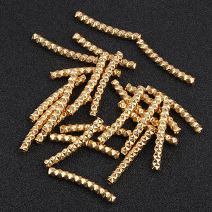 Composants de bijoux en acier inoxydable à motif étoile facetté pour la fabrication de bracelets, accessoires plaqués or DIY H1362 - Product Image 1