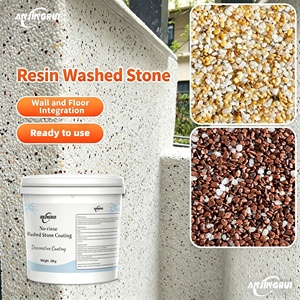 Revestimiento de Piedra Lavada con Resina para Paredes y Pisos, Integrado, Sin Necesidad de Lavado con Agua, Pintura de Guijarros Naturales para Exteriores, Lista para Usar - Product Image 1