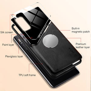 Funda de TPU Semi-Envuelta para Galaxy S23 <span class=keywords><strong>Ultra</strong></span> 23 Plus, Funda de Cuero CN;GUA para Teléfono Móvil, Simple, Resistente a Golpes para Samsung <span class=keywords><strong>S</strong></span> <span class=keywords><strong>22</strong></span> <span class=keywords><strong>Ultra</strong></span> - Product Image 4