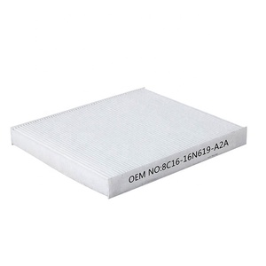 Filtre d'habitacle pour pièces automobiles, compatible avec 8C1616N619A2A CU22013 LA859 E2994LI, pour voitures - Product Image 1