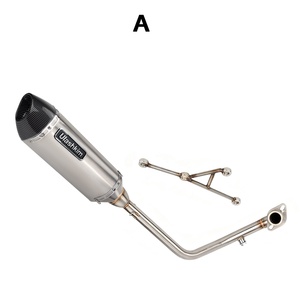 Pot d'échappement pour moto, silencieux de scooter, section avant modifiée pour SYM JET SL 158CC JET158, tuyau d'échappement - Product Image 2