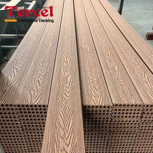 Tarima de WPC con Relieve 3D, Resistente a las Grietas, Imitación Madera, Tarima de Madera Plástica Compuesta - Product Image 5