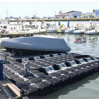 Quai de bateau flottant modulaire HDPE de haute qualité pour jet ski matériel de qualité supérieure