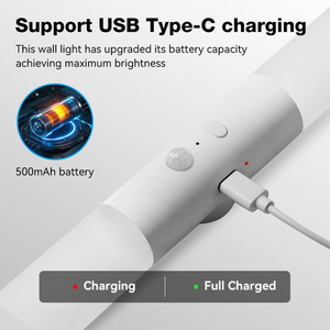 Hiện Đại Trang Trí Nội Thất Tường Sconces Thay Đổi Độ Sáng Cạnh Giường Ngủ Phòng Khách Hành Lang Không Dây Có Thể Sạc Lại LED Xuống Đèn Tường - Product Image 3