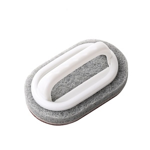 Grande brosse en fibre de polyester épaissie avec poignée en plastique-<span class=keywords><strong>Nettoyant</strong></span> pour cuisine et salle de bain pour carrelages, poêles et éviers - Product Image 5