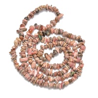 Perles de pépites de jaspe d'océan de Rhodonite Turquoise verte en vrac pour la fabrication de bijoux, taille 7-8mm, vente en gros