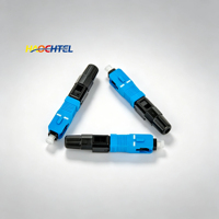 Conector Rápido Mecánico de Fibra Óptica HC01 c SX SC UPC de 55 mm, Monomodo, Sin Fusión, para FTTB y FTTH