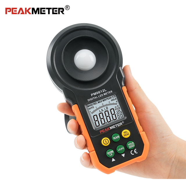 High Digital Mini Led Analog Meter Sensor Light Measuring Device Industry Light Meter For Street Lighting