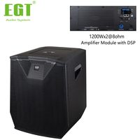 Subwoofer passif professionnel simple de 15 pouces avec réponse de basses profondes pour système de sonorisation de club et de scène, idéal pour les spectacles en direct et les discothèques