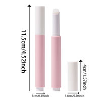 Baume à lèvres teinté hydratant, effet repulpant et lissant, soin transparent pour des lèvres juteuses et hydratées