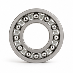 35x62x14mm 6007 Deep Groove Ball <b>Bearing</b> — 316SS Rings & Balls PE/304 Composite Cage - Product Image 1