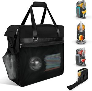 Sac de transport pour câbles de contrôleur DJ, avec compartiments rembourrés amovibles, sac pour câbles DJ, sac d'outils personnalisé pour équipement DJ - Product Image 1