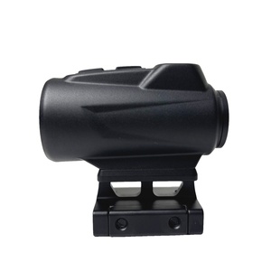 Mira Óptica Reflex <span class=keywords><strong>FDE</strong></span> de 25 mm con Lente de Visión Diurna y Nocturna, Brillo Ajustable para Caza, Mira de Punto Rojo - Product Image 3