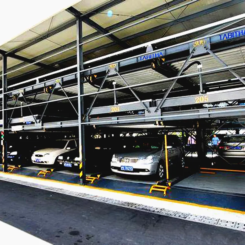 Two floor puzzle parking system for 11 cars CE certificated Tabitha