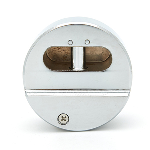 2025 Phổ Biến 73Mm Vòng Thép Hockey Puck Khóa Ẩn Còng Dưới Ổ Khóa Xi Lanh Bằng Đồng Sắt Không Thấm Nước Cửa Nhà Để Xe Keyed Khóa - Product Image 1