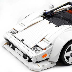 ตัวต่อ <span class=keywords><strong>KBOX</strong></span> 10547 MOC รถสปอร์ตสีขาวสุดเท่ ชุดตัวต่อประกอบ ของเล่นเสริมพัฒนาการ ของขวัญคริสต์มาสสำหรับเด็ก - Product Image 3