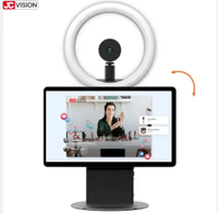 Réseau social Offre Spéciale JCVISION Dispositif vidéo 2K de 15.6 pouces Équipement de diffusion Machine de diffusion en direct tout-en-un