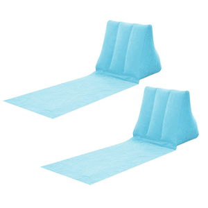 Beach <strong>Inflatable</strong> <strong>Triangle</strong> <strong>Pillow</strong> <strong>Inflatable</strong> Beach Mat Wedge <strong>Pillow</strong> <strong>Inflatable</strong> Wedge <strong>Pillow</strong> for Yard Beach Swimming Pool Camping - Product Image 5