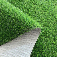 Tapis en gazon synthétique vert transfrontalier - Tapis en gazon artificiel pour maternelle et terrain de football pour revêtement de sol extérieur