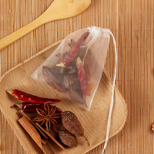 Bolsitas de Té Herbales Personalizadas de Grado Alimenticio, Bolsitas de Té de Nailon para Viaje, Bolsitas de Filtro de Té Desechables - Product Image 5