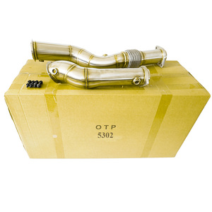 Tuyau d'échappement OTP pour <span class=keywords><strong>BM</strong></span> * S58 M2 M3 M4 G80 G81 G82 G83 G87 tuyau de descente en acier inoxydable SUS304 haute Performance - Product Image 1