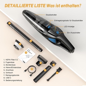 <span class=keywords><strong>Aspirateur</strong></span> <span class=keywords><strong>à</strong></span> <span class=keywords><strong>main</strong></span> sans fil multifonction simple pour voiture, mini <span class=keywords><strong>aspirateur</strong></span> portable sans fil USB pour voiture - Product Image 6