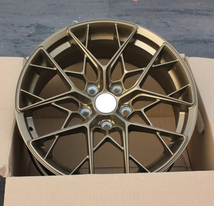 عجلات XL متوفرة بمقاسات 17 و18 و19 بوصة، 5x112 و5x108 و5x114.3 و5x120، جنوط سبائك متدفقة لسيارات الركاب - Product Image 5