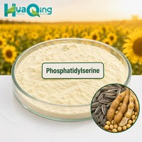 Phosphatidylsérine (PS) 50% 70% en poudre issue de graines de tournesol non-OGM, sans soja, sans allergènes, qualité alimentaire, approvisionnement en vrac