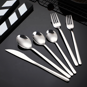 3 Cái Có Kích Cỡ Khác Nhau 304 Cấp Thực Phẩm Muỗng Thép Không Gỉ Bộ Tay Cầm Dài Kem Trà Cà Phê Thìa Phụ Kiện Nhà Bếp - Product Image 4