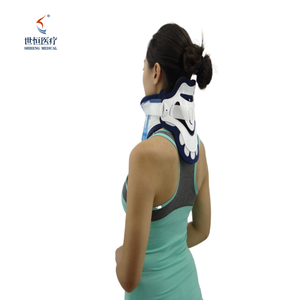 Прямая Продажа с фабрики, высококачественный Регулируемый Медицинский жесткий шейный ортопедический мягкий шейный ортопедический бандаж - Product Image 6