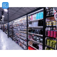 Étagères de présentation personnalisées en matériaux recyclés pour magasins de détail, service de conception de comptoirs pour magasins de perruques