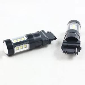 Ampoule LED clignotante super lumineuse 16 SMD pour clignotants et feux de freinage/du marche arrière 1156 1157 T20 T25 4014 105SMD 12V 3W pour voiture et camion - Product Image 3