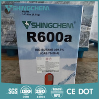 Gaz réfrigérant R600a, approvisionnement stable, isobutane de haute pureté pour les fabricants de réfrigérateurs, fournisseur chinois