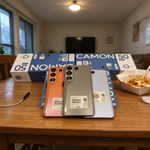 สมาร์ทโฟน CAMON50 Pro 5G สุดฮอต กล้อง AI 108MP หน้าจอ AMOLED 120Hz รองรับซิมคู่ สแกนลายนิ้วมือ ระบบจดจำใบหน้า ผลิตในประเทศจีน - Product Image 3