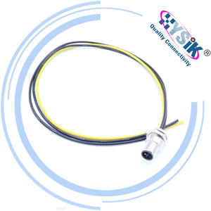 M12 kablo dişli kaplin konektörü titreşim direnci fabrika toptan yüksek kalite dayanıklı su geçirmez - Product Image 5