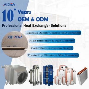 Evaporador de Tubo de Cobre con Aletas de Aluminio Hidrófilo de Alta Precisión Aidea, Bobina de Enfriamiento con Alta Eficiencia de Transferencia de Calor, Certificado CE - Product Image 6