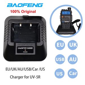 Baofeng UV5RE ไฟฟ้าตั้งโต๊ะแบบ UV-5RA UV-5R มือถือสายคู่พร้อมที่นั่งเพื่อความสะดวกในการใช้งาน - Product Image 3